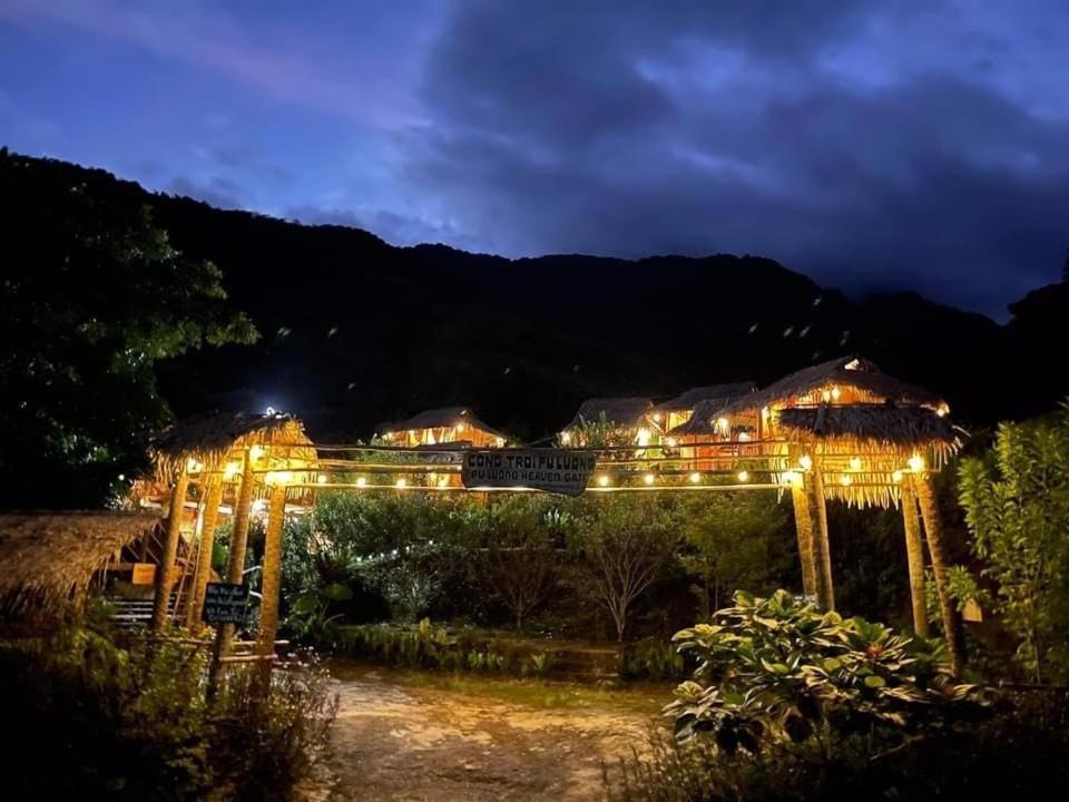 Pu Luong Cuisine Garden Homestay Lang Bang Kültér fotó
